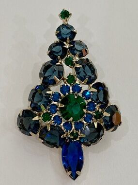 JULIANA Vintage Rhinestone Brooch